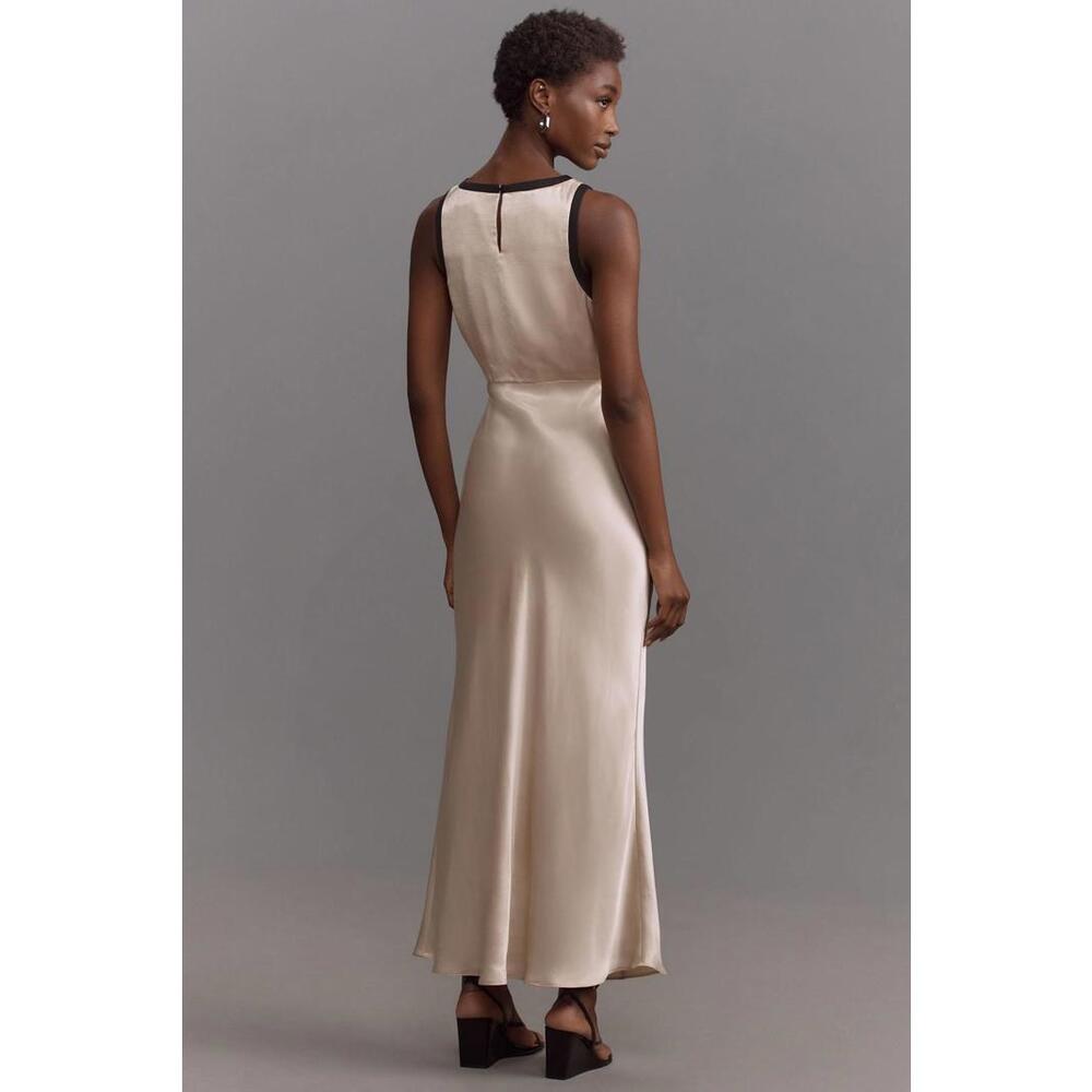 Anthropologie - Elegant Women's Maxi Dress with Cutout Detail, size L - Picture 3 of 13